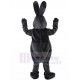 Herrliches dunkelgraues Kaninchen Maskottchen Kostüm Tier