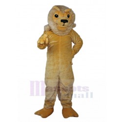 Majestic Male Lion Mascot Costume Animal