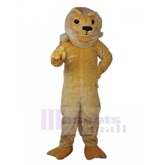 Majestueux Lion mâle Costume de mascotte Animal