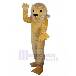Majestätisch Männlicher Löwe Maskottchen Kostüm Tier