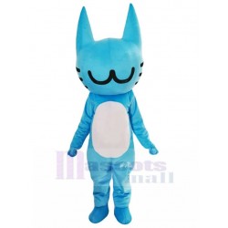 Langohr Blau Katze Maskottchen Kostüm Tier