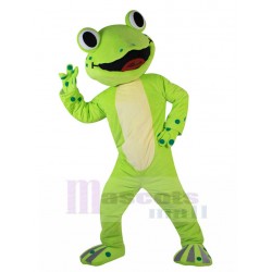 New Arrival Cartoon Green Frog Mascot Costume Animal