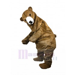 Life Size Brown Gloomy Bear Mascot Costume Animal