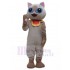 Baby Siamese Cat Mascot Costume with Red Bibs Animal