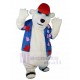 Kühl Eisbär Maskottchen Kostüm mit Bademode Tier