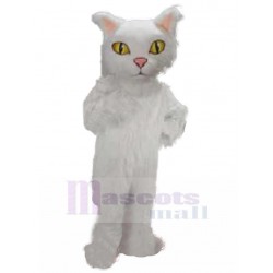 Gelbe Augen Langhaarig Persische Katze Maskottchen Kostüm Tier