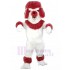 Abordable Rouge et blanc Chien Caniche Costume de mascotte Animal