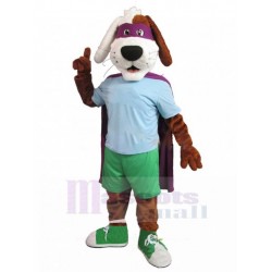 Braun und weiß Jack Russell Terrier Hund Max Maskottchen Kostüm Tier