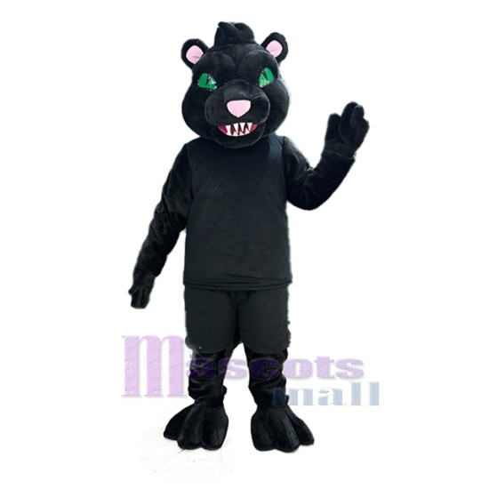 Sharp Teeth Black Panther Mascot Costume Animal
