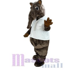 Brown Anteater Mascot Costume Animal