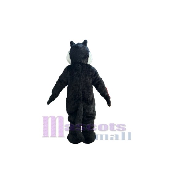 Negro Lobo Disfraz de mascota Animal