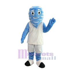 Azul Huracán Disfraz de mascota