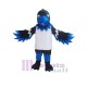 Black and Blue Phoenix Bird Mascot Costume Animal