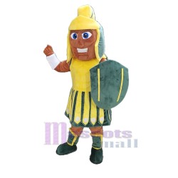 Powerful Spartan Mascot Costume People