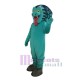 Funny Turquoise Snake Mascot Costume Animal