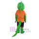 Lovely Green Lizard Mascot Costume Animal