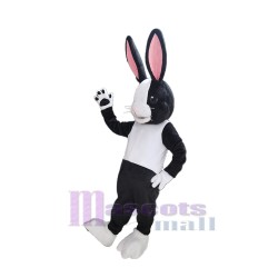 Bunny with Pink Ears Mascot Costume Animal