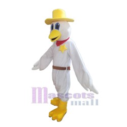 Cowboy Chicken Mascot Costume Animal