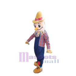 Scarecrow Farmer Man Mascot Costume People