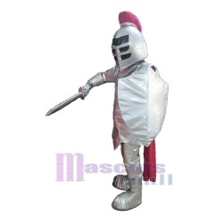 Strong Knight Mascot Costume People