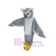 Precioso gris Búho Disfraz de mascota Animal
