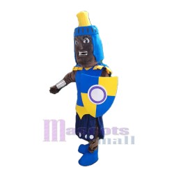 Dark Skin Titan Mascot Costume People