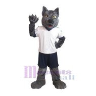 Loup gris adulte Mascotte Costume Animal