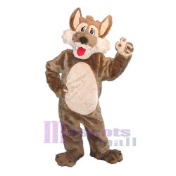 Schöner Kojote Maskottchen-Kostüm Tier