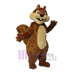 Smart Squirrel Mascot Costume Animal