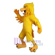 Yellow Phoenix Bird Mascot Costume Animal