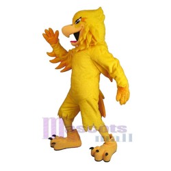 Oiseau Phénix Jaune Mascotte Costume Animal
