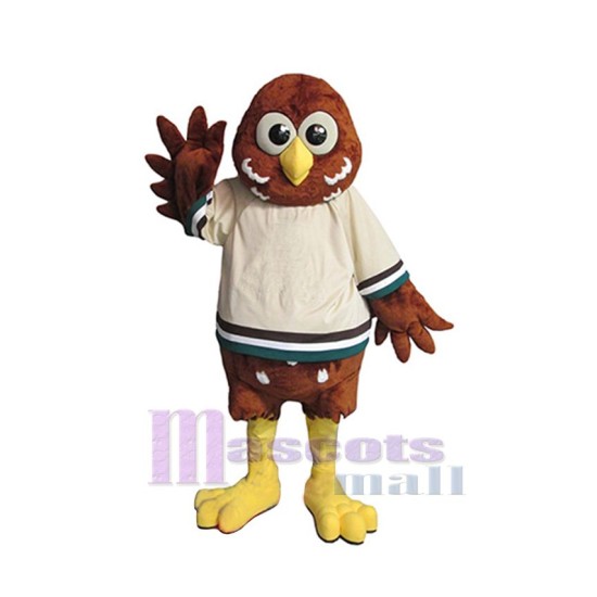 Lovely Brown Owl Mascot Costume Animal