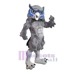 Muscle Owl Mascot Costume Animal