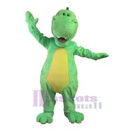 Glücklicher Dinosaurier Maskottchen-Kostüm Tier