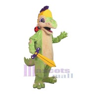Brave dinosaure Mascotte Costume Animal