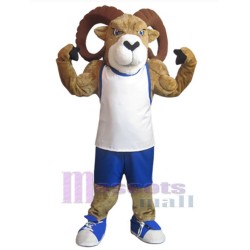 Bélier RAM sportif Mascotte Costume Animal
