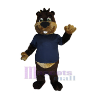 Lovely Beaver Mascot Costume Animal