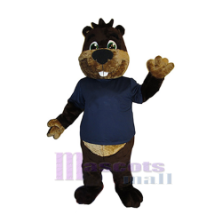 Lovely Beaver Mascot Costume Animal