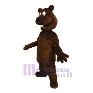 Castor brun drôle Mascotte Costume Animal