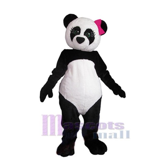 Fille panda Mascotte Costume Animal