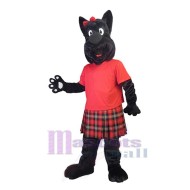 Dog with Skirt Mascot Costume Animal