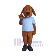 Perro marrón amigable Disfraz de mascota Animal