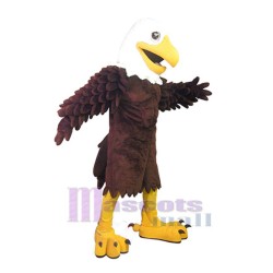 Corps marron aigle Mascotte Costume Animal