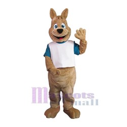 Likable Kangaroo Mascot Costume Animal