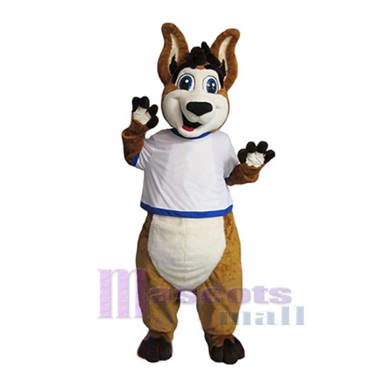 Adorable kangourou Mascotte Costume Animal