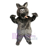 Loup drôle Mascotte Costume Animal