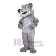 Gray Wolf Mascot Costume Animal