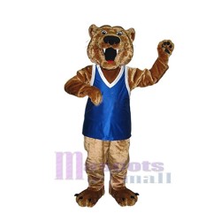 Sporty Cougar Mascot Costume Animal
