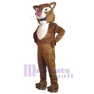 Likable Cougar Mascot Costume Animal
