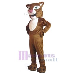 Likable Cougar Mascot Costume Animal